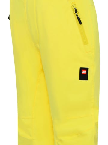 LEGO Spodnie narciarskie "Paraw 702" w kolorze żółtym