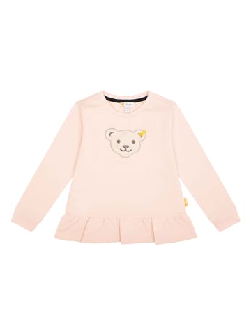 Steiff Sweatshirt abrikooskleurig