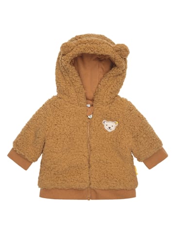 Steiff Fleece vest lichtbruin