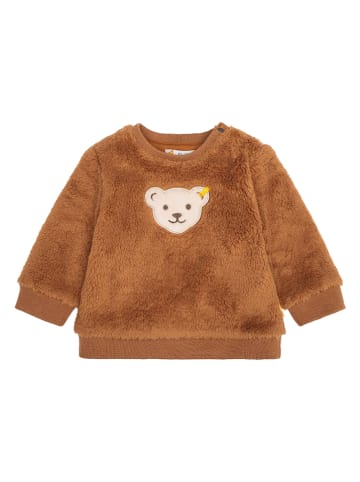 Steiff Sweatshirt in Hellbraun