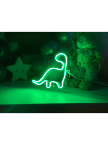 Woody Kids Tafellamp "Dinosaur" transparant - (B)20 x (H)15 cm