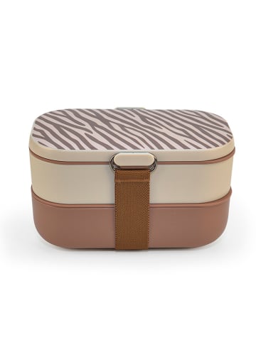 IRIS Lunchbox w kolorze brązowym - 19 x 11 x 10 cm