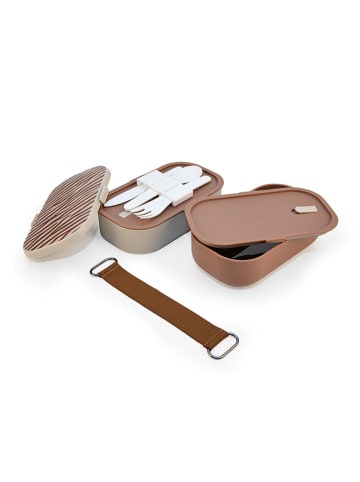 IRIS Isoleer-lunchbox bruin - (B)19 x (H)11 x (D)10 cm