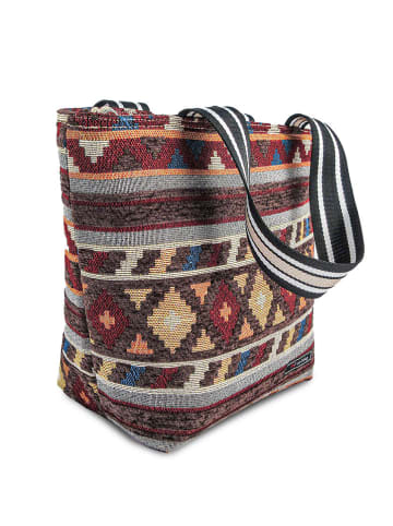 IRIS Barcelona Isoliertasche in Bordeaux - (B)33 x (H)24 x (T)14 cm