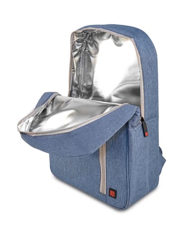 IRIS Kühltasche in Blau - (B)29 x (H)41 x (T)13 cm