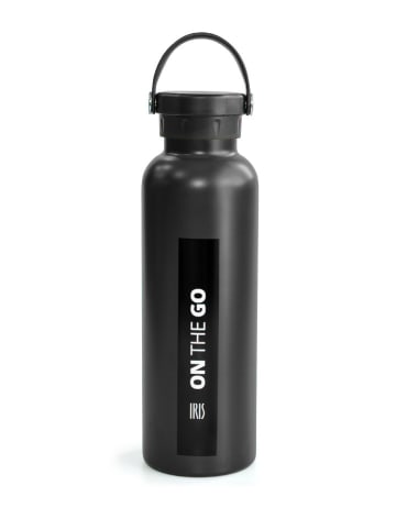 IRIS Isolierflasche in Schwarz - 750 ml