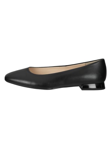 Högl Leren ballerina's zwart