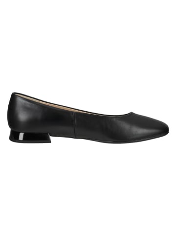 Högl Leder-Ballerinas in Schwarz