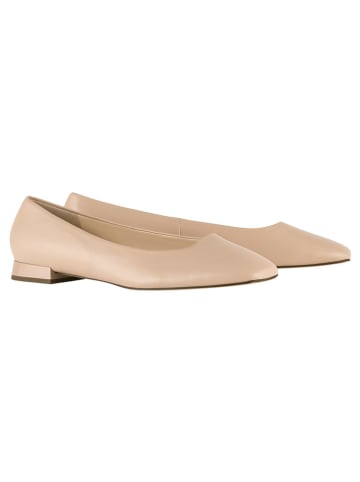 Högl Leder-Ballerinas "Squared" in Beige