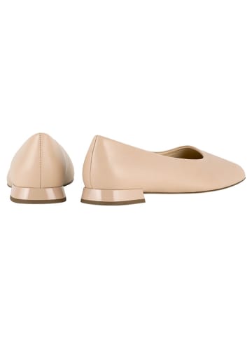 Högl Leder-Ballerinas "Squared" in Beige