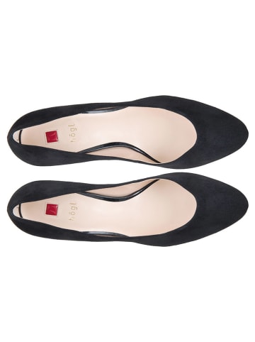 Högl Leder-Pumps in Schwarz