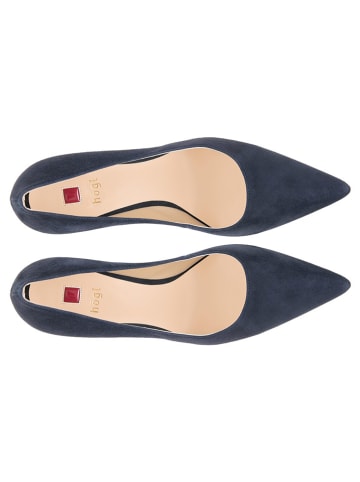 Högl Leder-Pumps "Boulevard 90" in Dunkelblau