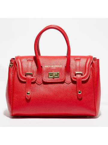 Victor & Hugo Paris Leren handtas "Ondine" rood - (B)35 x (H)22 x (D)14 cm