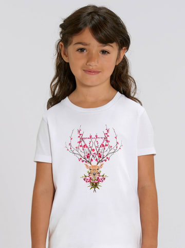 WOOOP Shirt "Spring Deer" wit