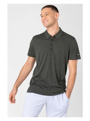 super.natural Poloshirt antraciet