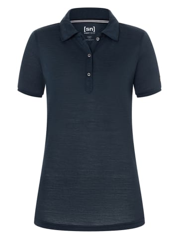 super.natural Poloshirt in Dunkelblau