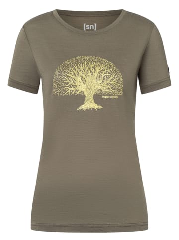 Supernatural Shirt "Tree of Knowledge" in Khaki