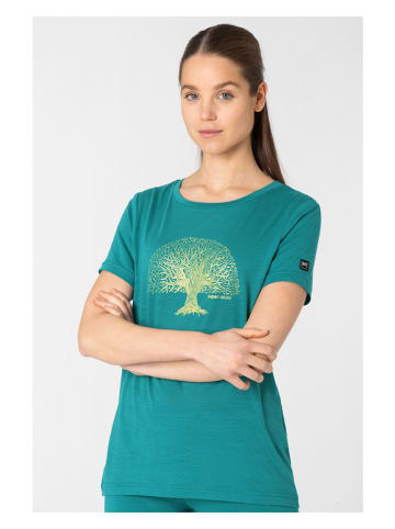super.natural Shirt "Tree of Knowledge" turquoise