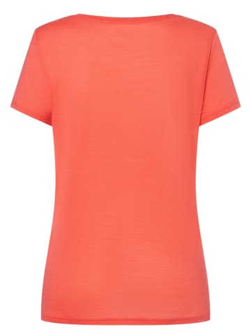 super.natural Shirt "Gipfelglück" in Orange