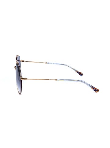 Missoni Damskie okulary przeciwsłoneczne w kolorze złoto-niebieskim