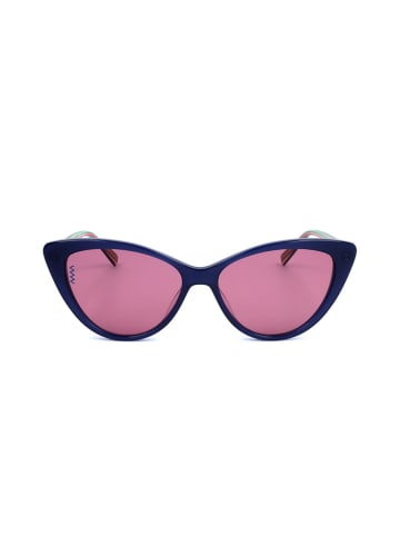 Missoni Damskie okulary przeciwsłoneczne w kolorze granatowo-różowym
