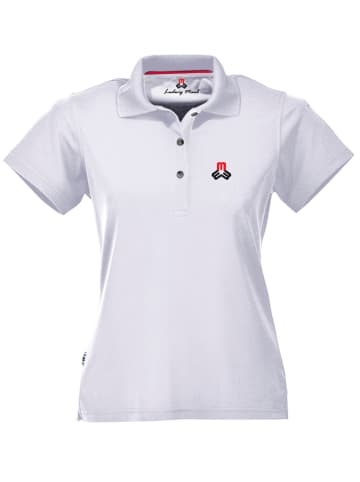 Maul Sport Funktionspoloshirt "Aeschi" in Weiß