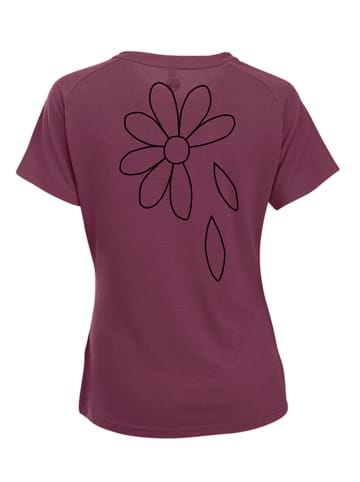 Funktionsshirt "Ridnaun fresh" in Pflaume