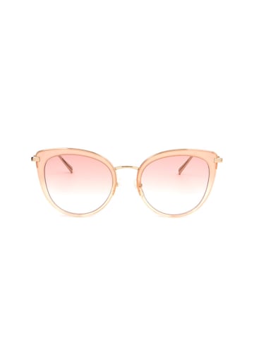 Longchamp Damen-Sonnenbrille in Apricot-Gold/ Rosa