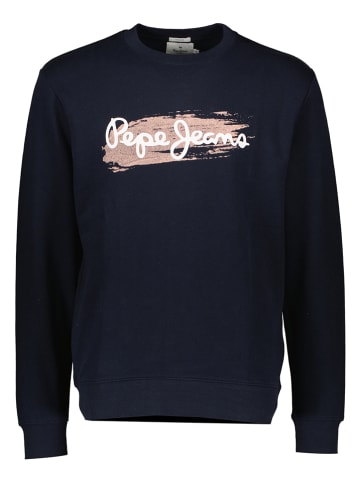 Pepe Jeans Sweatshirt "Grek" donkerblauw