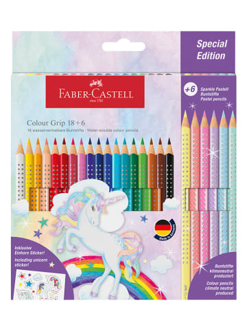Faber-Castell Buntstifte "Colour Grip - Einhorn" - 24 Stück