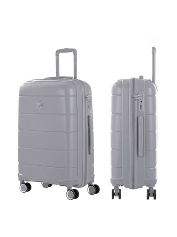 GYL Hardcase-Trolley in Hellgrau - (B)42 x (H)65 x (T)25 cm