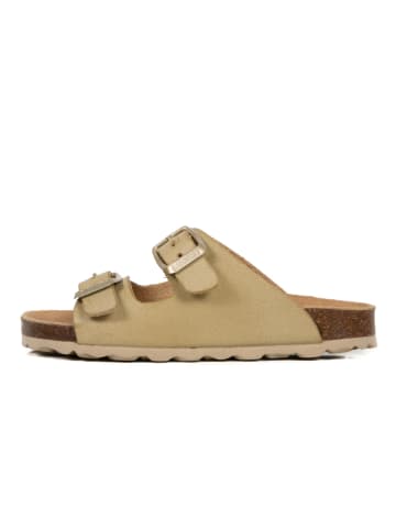 BABUNKERS Family Pantoletten in Beige
