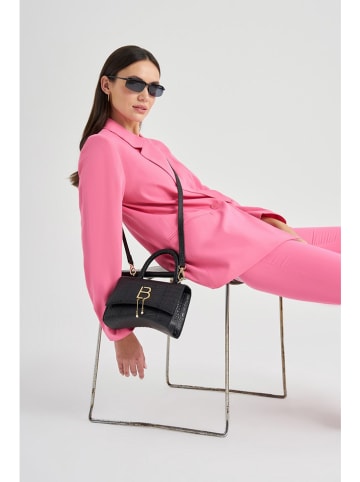 Lucky Bees Henkeltasche in Schwarz - (B)22 x (H)16 x (T)8 cm