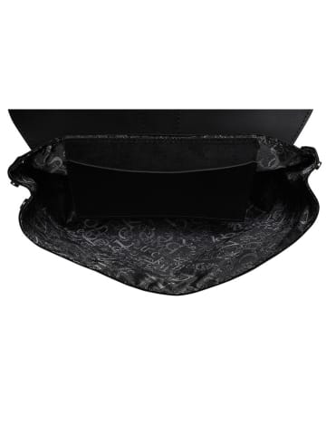 Lucky Bees Schoudertas zwart - (B)20 x (H)20 x (D)12 cm