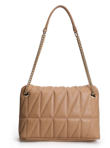 Lucky Bees Schultertasche in Beige - (B)30 x (H)22 x (T)10 cm