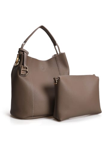 Lucky Bees Schultertasche in Hellbraun - (B)35 x (H)32 x (T)17 cm