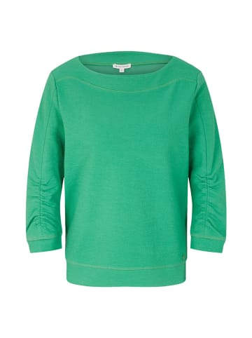 Tom Tailor Bluza w kolorze zielonym