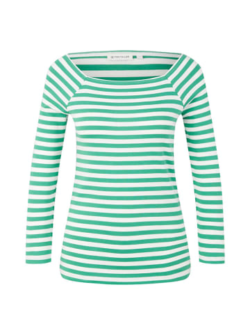 Tom Tailor Longsleeve in Grün