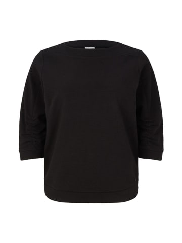 Tom Tailor Longsleeve in Schwarz