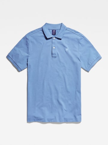G-Star Koszulka polo w kolorze błękitnym