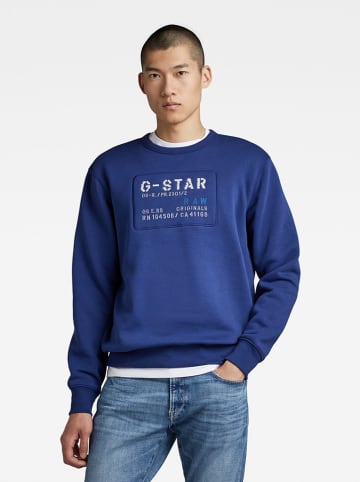 G-Star Bluza w kolorze niebieskim