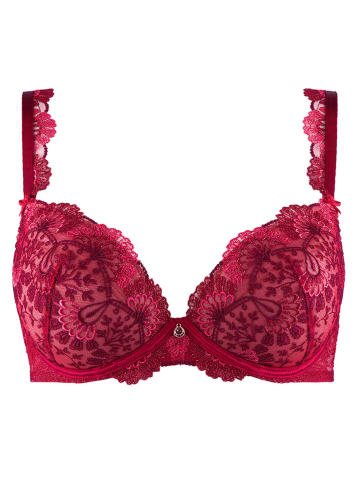Aubade Push-up beha "Art of Ink" bordeaux