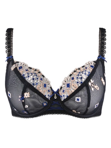 Aubade Beugelbeha "Joyau Ete" zwart/blauw