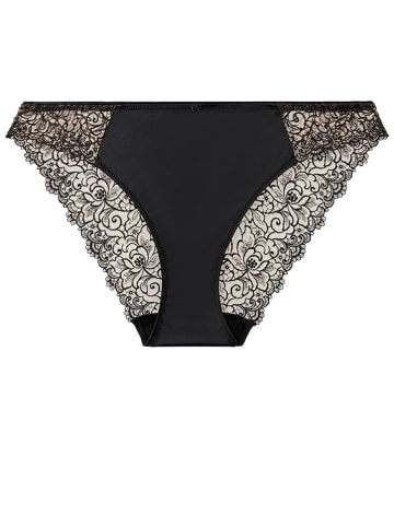 Aubade Figi "Italian Brief Miss Karl" w kolorze czarno-beżowym