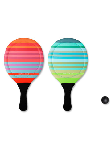 Remember Strandtennis-Set in Bunt