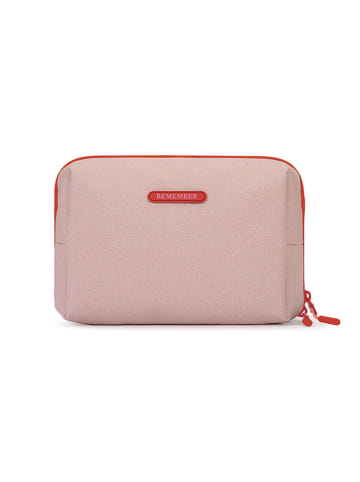 Remember Kulturbeutel "Berry" in Rosa - (B)26 x (H)18 x (T)11 cm