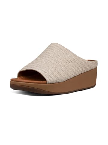 fitflop Sleehakslippers beige