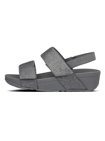 fitflop Sleehaksandalen grijs