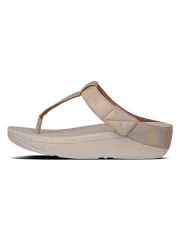 fitflop Sleehakteenslippers beige