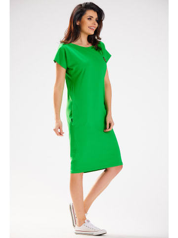 INFINITE YOU Sukienka w kolorze zielonym